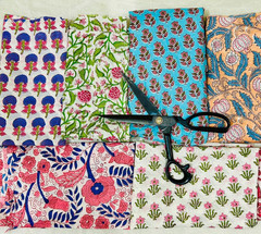 100 Mix Charm Pack Cotton Squares Patchwork Quilting Fabric Bundle Scraps Lot