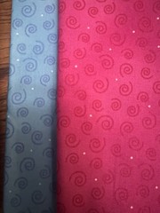 Bundle of 7 yards x 44″. RJR Fabrics. Each cut is 1 yard. Dark blue is 2 yds.