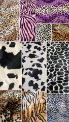 Assorted Animal Print Velboa Fabric 58″ Wide
