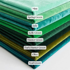 Soft Stretch Velvet Fabric By The Yard 58″ Wide Sewing Crafts 50+ Colors USA