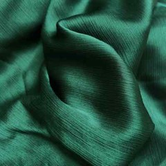 58”Wide By Yard Crinkle Satin Fabric Pleated Satin Chiffon Scarf Shawl Material