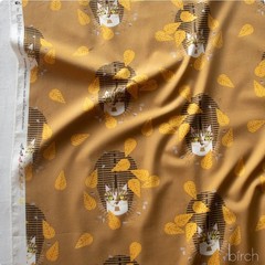 Charley Harper•Iconic Vol 2•Birdwatcher, Cat, Bird Fabric!100%Org Cotton•BTY•Fas