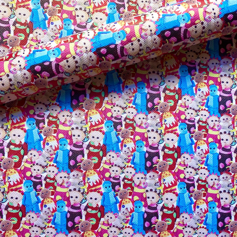 Teletubbies Faux Leather Sheets 20 X 30cm
