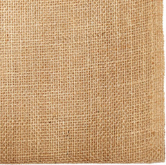 AK TRADING CO. 40″ Wide X 5 Yards (15 Feet) – Multipurpose Natural Burlap Fabric