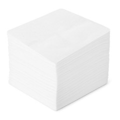 300 Pcs 4 X 4 Inches Cotton Fabric Squares White Solid Colors Quilting Fabric Bu