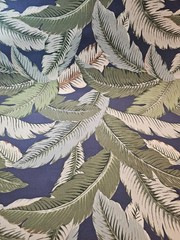 NEW! Tommy Bahama Outdoor Fabric Tropical Swaying Palms Green 5.875 Yards – 1 pc