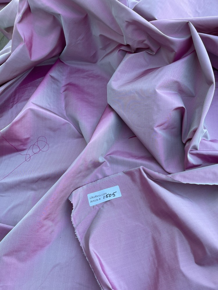 FABULOUS QUALITY SILK TAFFETA IRIDESCENT – CLASSIC VIOLET!!!