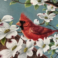 The Joys of Spring Artwork by Abraham Hunter Quilt Panel Northcott 36″ x 43″
