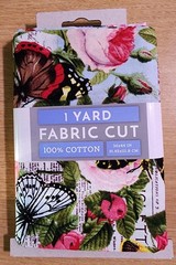 Vintage Roses & Butterflies – David Textiles Cotton Fabric (1 Yard, Pre-Cut)