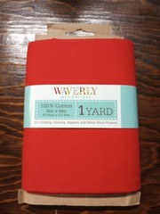 2-Waverly 100% Cotton 36” x 44” 1 Yard Pre-cut Fabric Red NEW Sewing Quilting