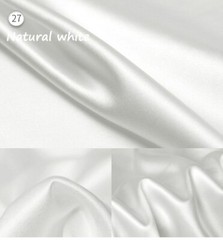 By Yard Quality Stretch Silk Fabric Charmeuse Glossy Soft Sleep Gown Material