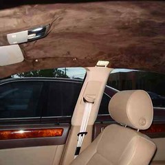 Suede Headliner Fabric Car Roof Liner Upholstery Renew Polyester Back Material