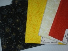 8 Fat Quarters Cotton FQ 18 x 22 each Quilting Craft Fabric Bundle Lot