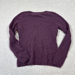 5 Cashmere Sweater Lot Purple Red Blue Brown Damaged Craft Recycle Cutter
