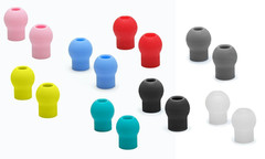 Adsoft POP Snap-On Silicone Eartips for Adscope Stethoscopes, 16 Pairs, Large a