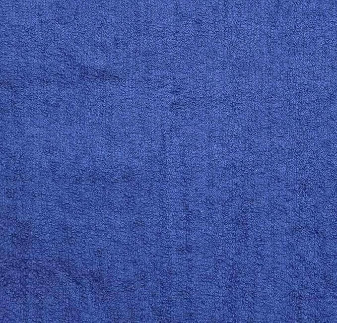 Terry Cloth Royal Blue 44″ Wide Absorbent Cotton Fabric by the Yard (A351.29)