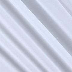 Chiffon Solid White, Fabric by the Yard Cut Yard, White