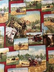 Horses, Farms, Tractors 1/2 Yard Cranston VIP Cotton Fabric – New
