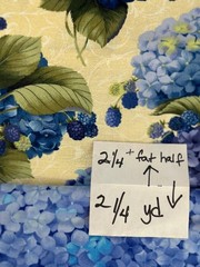 HYDRANGEAS, Lakehouse Fabric Collection of 18+ yards