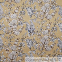 BonEful Fabric FQ Cotton Old Quilt Mint Green Leaf Pink Rose Flower Shabby Chic