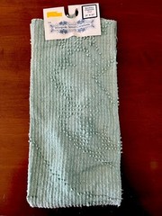Wimpole Street Creations Knobby Chenille Craft Cut Light Blue Cotton 18″ x 30″