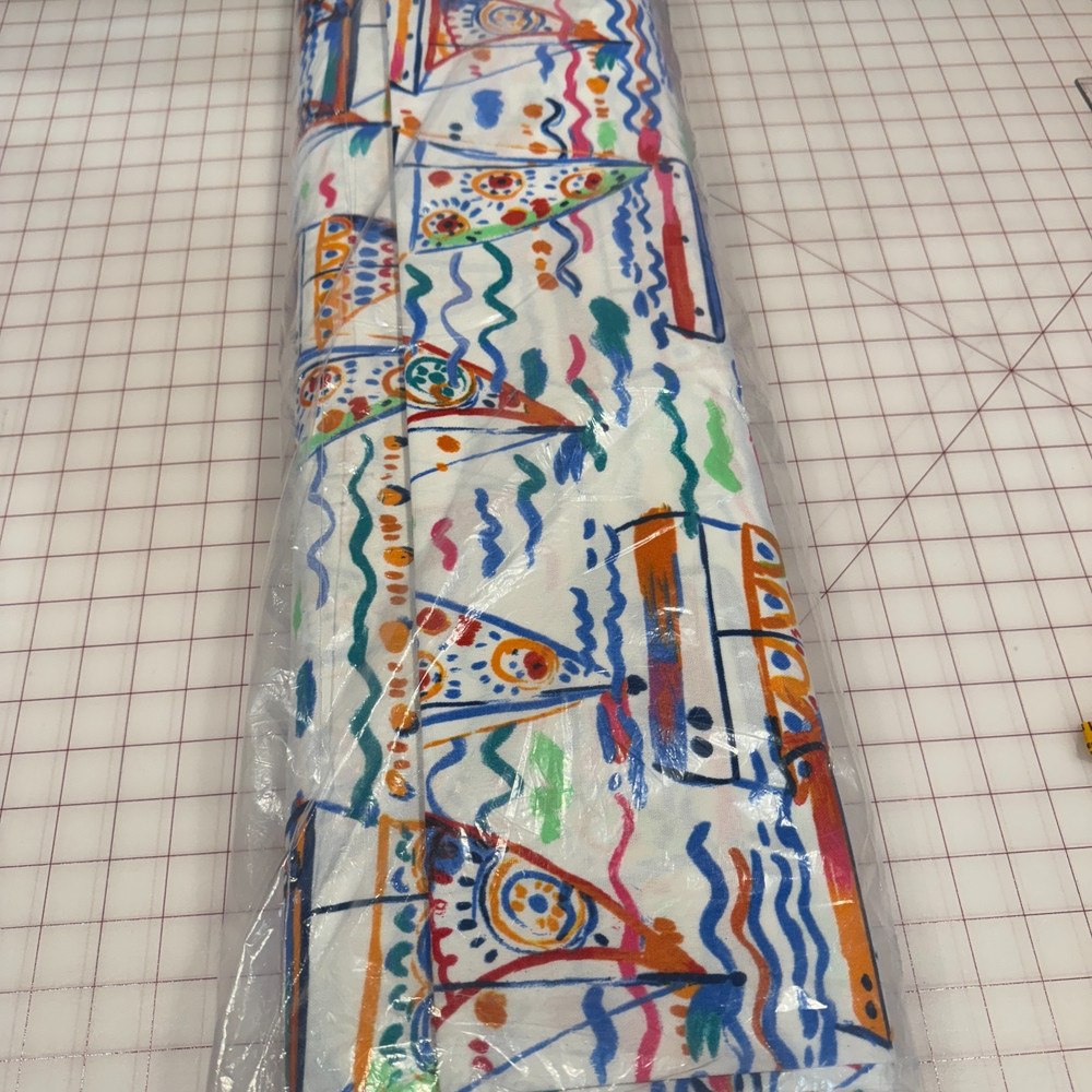 4 Yards Outdoor Fabric Sail Boat Jubilee Stain Mildew UV resistant Joann’s
