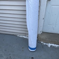 Roll Of Cotton Fabric Bolt/Roll 59″ White