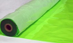 Green Tinted Vinyl 10 Gauge PVC Transparent Plastic Fabric Sold by the Yard 54″