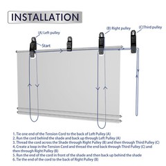Brown Roller Shade Roll up Shades for Outdoor Patio Yard Garden Pergola Porch