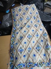 Hand Made Quilt Very Beautiful In Great Shape Nice Size