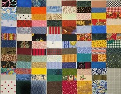 100 pcs. of 3” X 3” Quilting Charm Squares All 100% Cotton