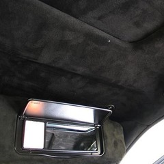 1/9″ Thick Suede Headliner Fabric Foam Back Auto Roof Repair Upholstery Material