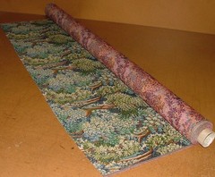 Woodland Forest Tree Tapestry Fabric Curtain Upholstery Cushion Soft Furnishing