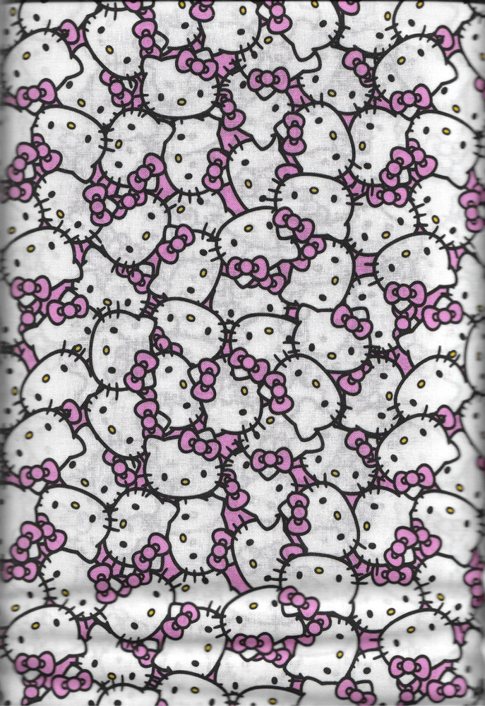 100% cotton novelty fabric “Hello Kitty” by Springs Creative
