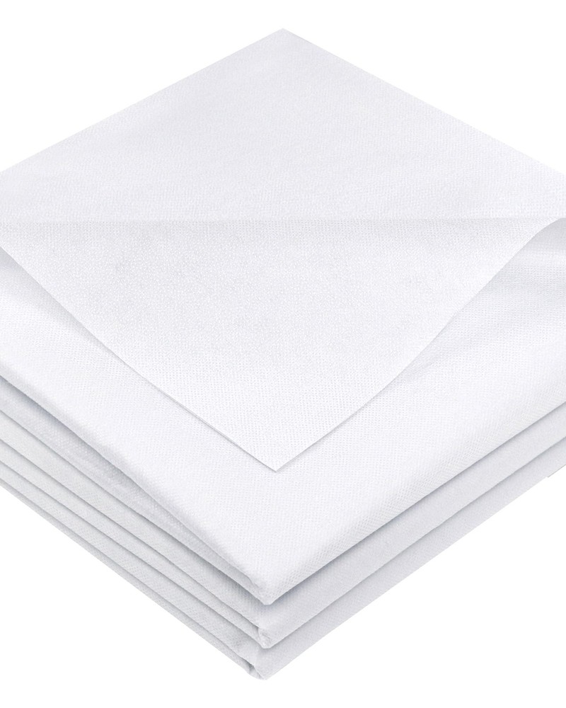 Fusible Interfacing Medium Weight 39×72 For DIY Crafts White