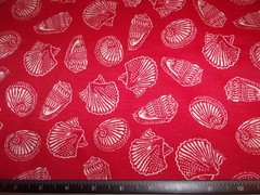 D’JON FABRICS, SEA SHELL COTTON KNIT FABRIC, ONE WAY STRETCH, BTY-60 IN. WIDE