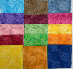 4″x4″ SQUARES – PACK #10 – COTTON BLENDER QUILTING SQUARES– 60 PCS