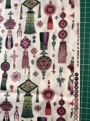 Asian Splendor by Artistic Expressions 1/2 Yard Cotton Fabric