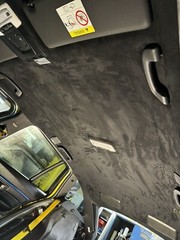 Black Headlining Foam Backed Suede Stretch Material for Auto Car Headliner