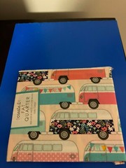 BRAND NEW CREATE IT 100% COTTON CAMPERS PRECUT SEWING AND CRAFT FABRIC 18″ X21″