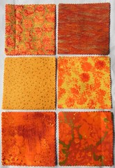 120 Fabric Charms, Blenders & Textures Assorted Colors, 5″ Squares 100% Cotton
