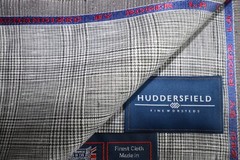 JOHNSTONS OF ELGIN 100% CASHMERE “Dark Navy” COATING/JACKETING FABRIC = 2.3 m