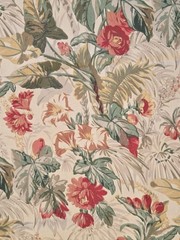 Covington Fabric Fast Colors Screen Printed 5th Avenue 50″ × 50″ See Photos New