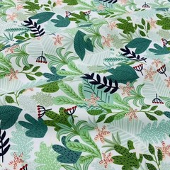 Sustainable High-Quality Cotton Fabric Pack – 8 Floral Pre-Cut Sheets 19.69″