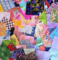 Assorted 3″ Squares Charm Pack, 50 pieces, 100% cotton
