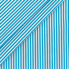 Sky Blue Striped Cotton Fabric: Yarn-Dyed Woven Shirting 58-inch Wide