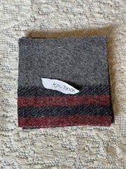 WOOL Charm Pack LOT 84 Squares! Assort PLAIDS-CHECKS-STRIPES- HERRINGBONE 5 inch