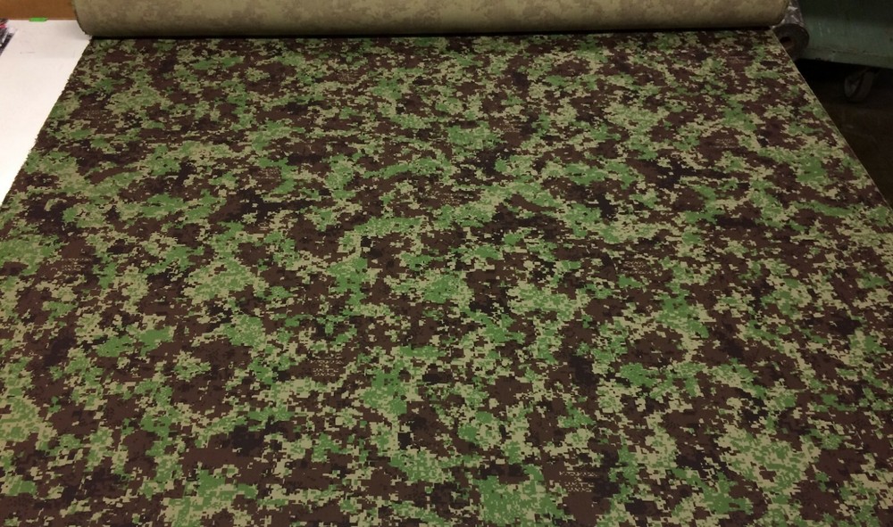 DIGITAL GREEN BROWN NY/CO RIPSTOP 7 oz Uniform MILITARY MIL SPEC FABRIC 66″W