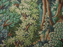 Woodland Forest Tree Tapestry Fabric Curtain Upholstery Cushion Soft Furnishing