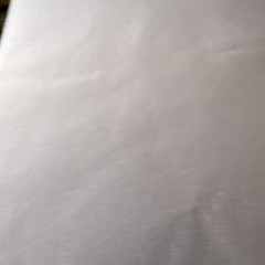 Gray Solid Fabric Stitched/Perforated Edge 57”x57”